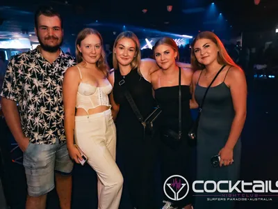 A professional photo of guests enjoying themselves at Cocktails Nightclub from our gallery.