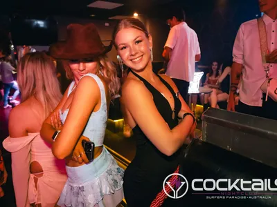 A professional photo of guests enjoying themselves at Cocktails Nightclub from our gallery.