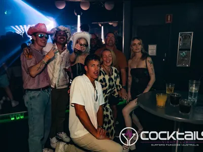 A professional photo of guests enjoying themselves at Cocktails Nightclub from our gallery.