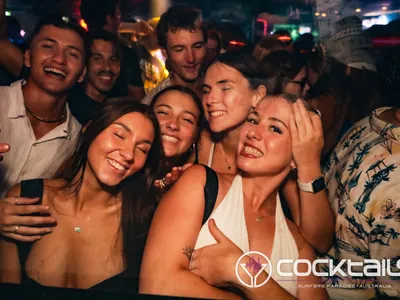 A professional photo of guests enjoying themselves at Cocktails Nightclub from our gallery.