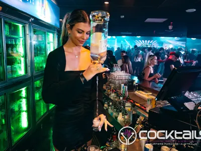 A professional photo of guests enjoying themselves at Cocktails Nightclub from our gallery.