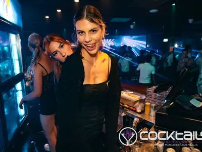 A professional photo of guests enjoying themselves at Cocktails Nightclub from our gallery.