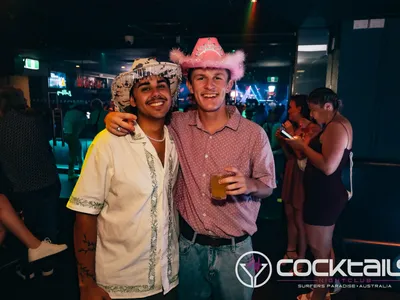 A professional photo of guests enjoying themselves at Cocktails Nightclub from our gallery.