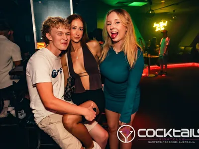 A professional photo of guests enjoying themselves at Cocktails Nightclub from our gallery.