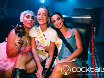 A professional photo of guests enjoying themselves at Cocktails Nightclub from our gallery.