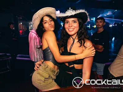 A professional photo of guests enjoying themselves at Cocktails Nightclub from our gallery.