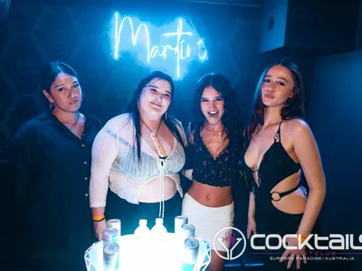 A professional photo of guests enjoying themselves at Cocktails Nightclub from our gallery.