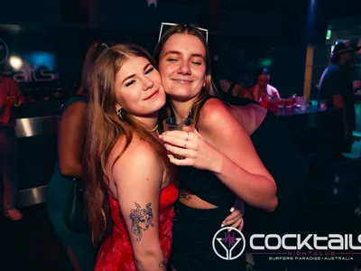 A professional photo of guests enjoying themselves at Cocktails Nightclub from our gallery.