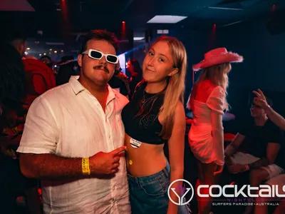 A professional photo of guests enjoying themselves at Cocktails Nightclub from our gallery.