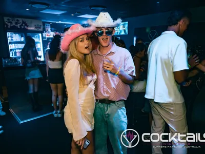 A professional photo of guests enjoying themselves at Cocktails Nightclub from our gallery.