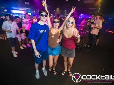 A professional photo of guests enjoying themselves at Cocktails Nightclub from our gallery.