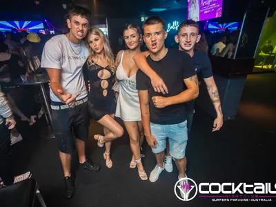 A professional photo of guests enjoying themselves at Cocktails Nightclub from our gallery.