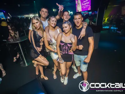 A professional photo of guests enjoying themselves at Cocktails Nightclub from our gallery.