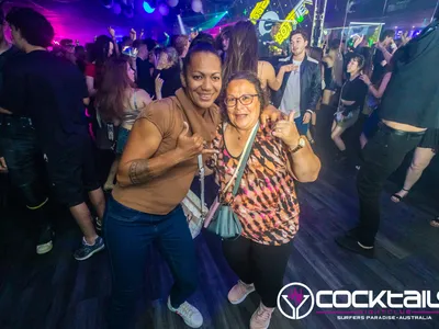 A professional photo of guests enjoying themselves at Cocktails Nightclub from our gallery.