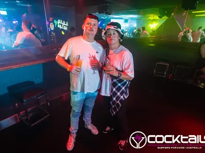 A professional photo of guests enjoying themselves at Cocktails Nightclub from our gallery.