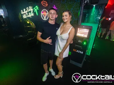 A professional photo of guests enjoying themselves at Cocktails Nightclub from our gallery.