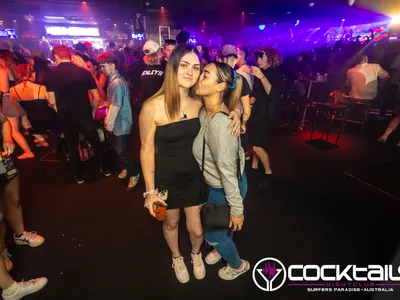 A professional photo of guests enjoying themselves at Cocktails Nightclub from our gallery.