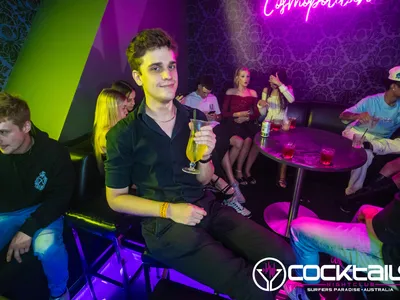 A professional photo of guests enjoying themselves at Cocktails Nightclub from our gallery.