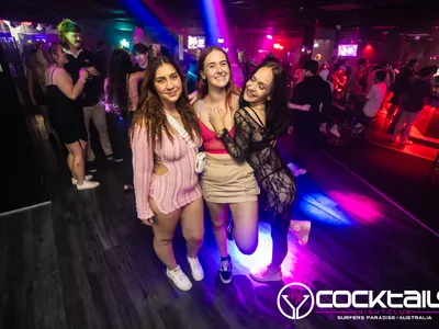 A professional photo of guests enjoying themselves at Cocktails Nightclub from our gallery.