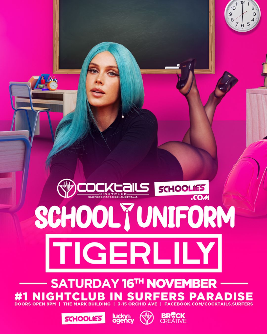 A cover image for School Uniforms with Tigerlily – Schoolies