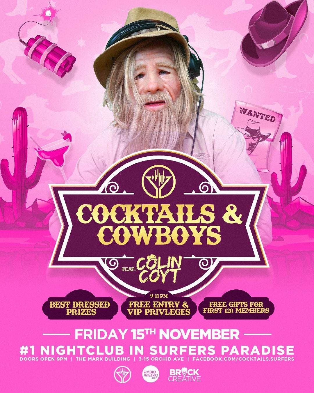 A cover image for COCKTAILS & COWBOYS