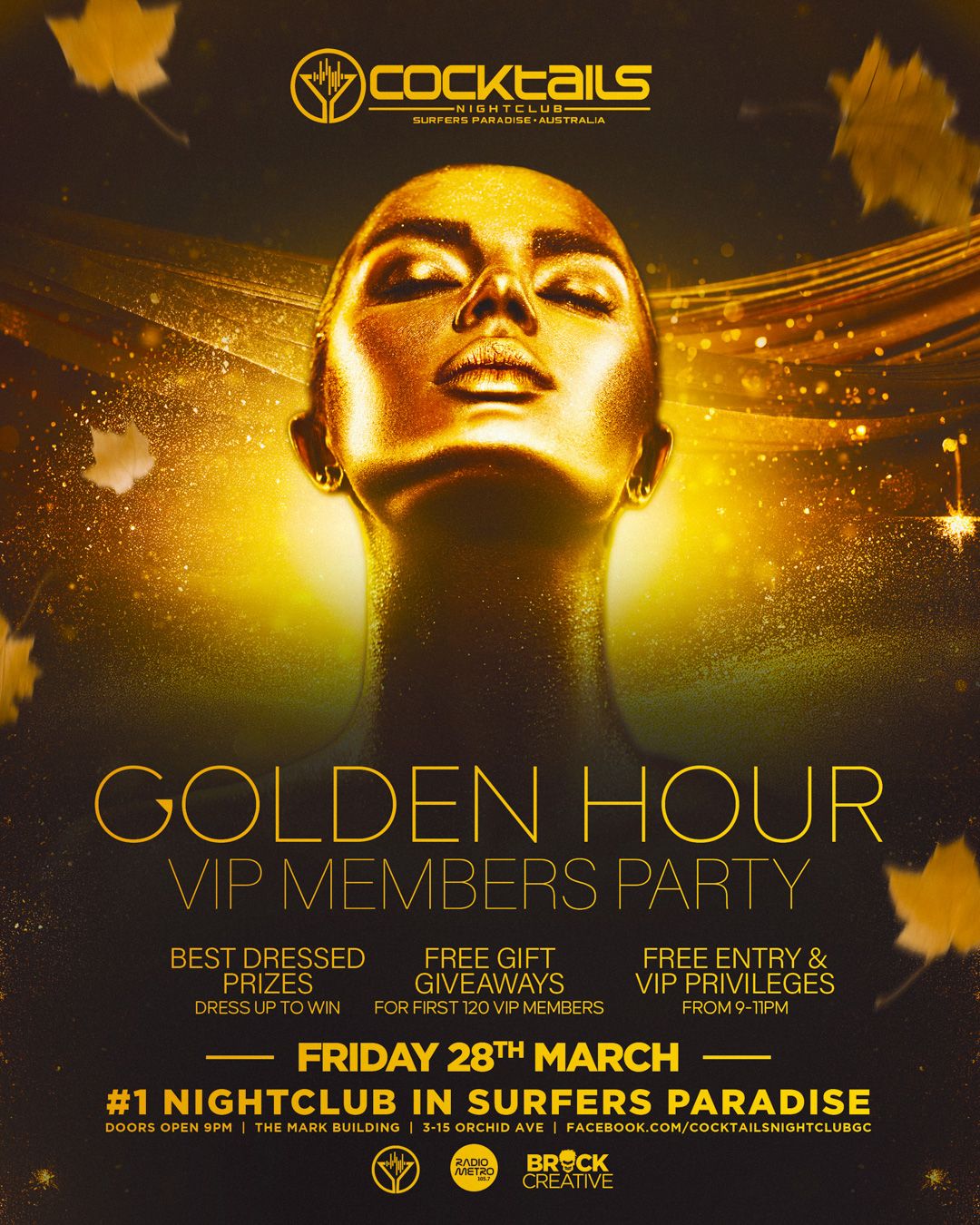 A cover image for GOLDEN HOUR VIP MEMBERS PARTY