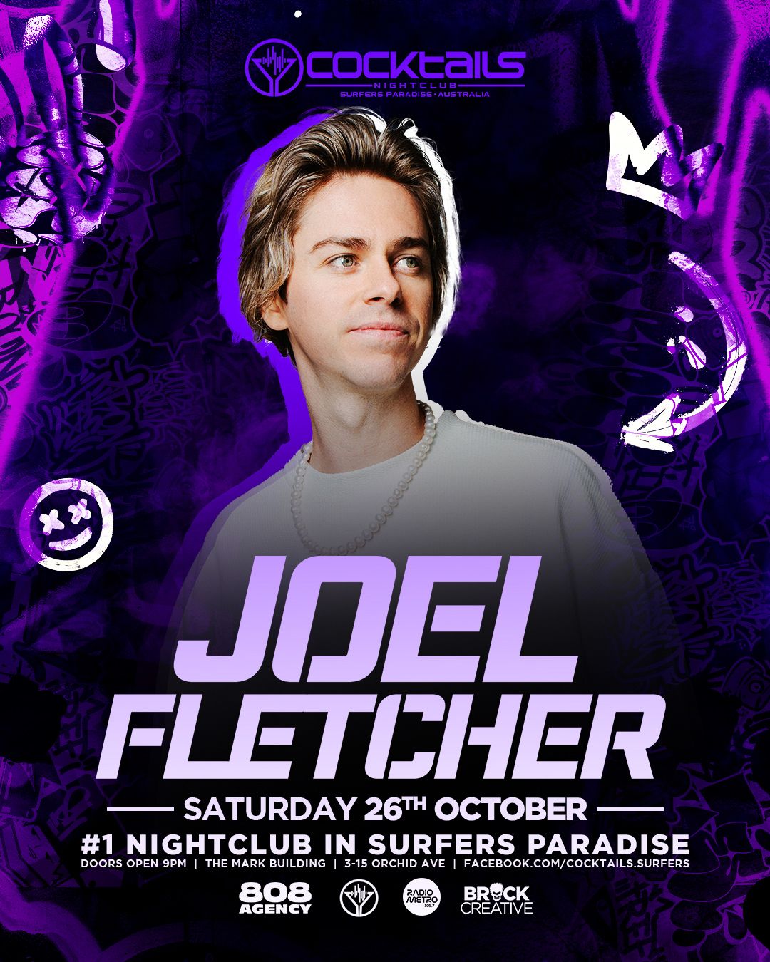 A cover image for JOEL FLETCHER AT COCKTAILS